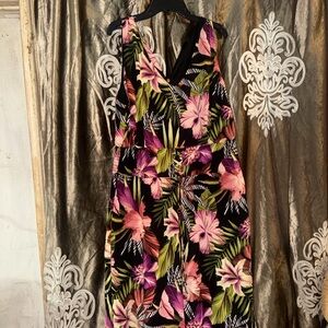 Floral Sleeveless palazzo